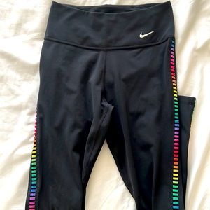Nike Training One Rainbow Ladder Leggings